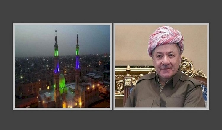 Başkan Mesud Barzani'den Ramazan mesajı