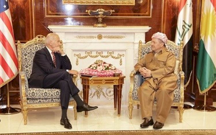 Joe Biden'dan Mesud Barzani’ye övgü dolu mesaj