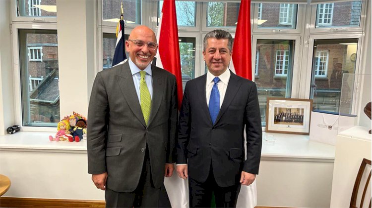 Mesrur Barzani, İngiltere’nin Kürt bakanıyla görüştü
