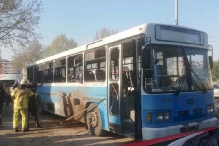 Cezaevi personelini taşıyan araçta patlama: Ölü ve yaralılar var
