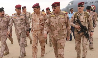 Üst düzey Irak askeri heyeti Şengal’de