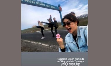 Öğretmenlerin Kürtçe tabela önündeki ırkçı paylaşımına soruşturma