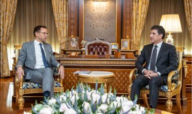 Neçirvan Barzani, Belçika Büyükelçisi Bulcke ile görüştü