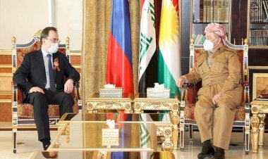 Başkan Mesud Barzani, Rusya büyükelçisiyle görüştü