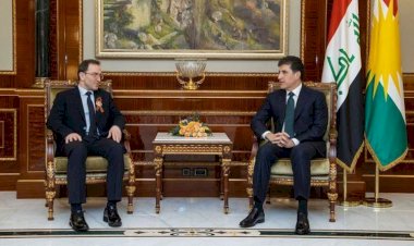 Başkan Neçirvan Barzani, Rusya'nın Bağdat Büyükelçisi'ni kabul etti