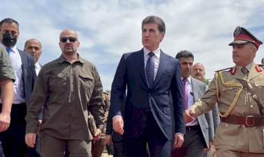 Neçirvan Barzani, Süleymaniye'deki askeri akademinin mezuniyet törenine katıldı