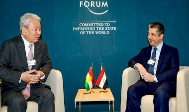 Davos - Mesrur Barzani, Japonya Uluslararası İşbirliği Ajansı Başkanı ile görüştü