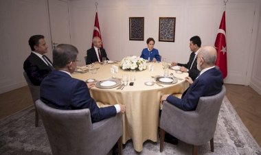 Altı muhalefet partisi lideri 4. kez bir araya geldi