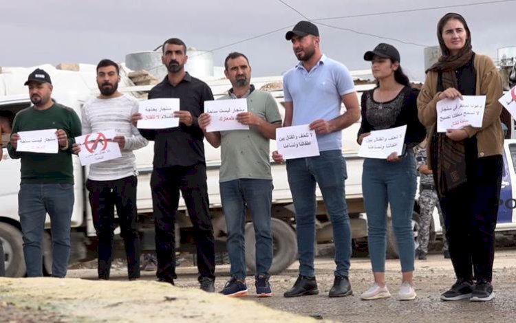 Şengal’de halk kalıcı anlaşma için gösteri düzenlendi