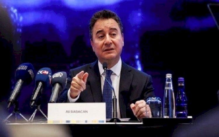 Ali Babacan: Şu andaki krizi bizden başka çözecek kimse yok