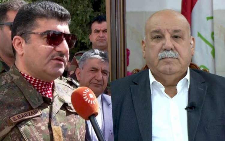Peşmerge'den Neçirvan Barzani'ye destek