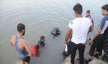 Cizre’de nehre giren iki çocuk kayboldu