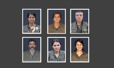 HPG  Zap'ta hayatını kaybeden 6  üyesinin kimlik bilgilerini paylaştı