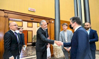 Mesrur Barzani ile Alman heyeti arasında görüşme!