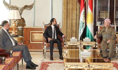 Başkan Barzani ile Egemenlik Koalisyonu heyeti arasında görüşme