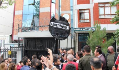 HDP Genel Merkezi önünde gösteri