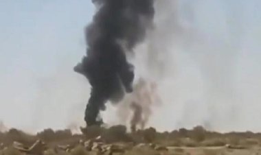 İran'da savaş uçağı düştü