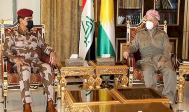 Başkan Barzani üst düzey Irak askeri heyetini kabul etti