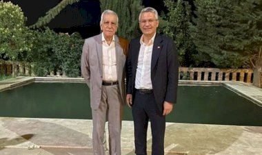 CHP'li Salıcı Mardin'de Ahmet Türk ile görüştü