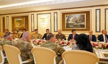 Neçirvan Barzani ve Bafil Talabani, Koalisyon Komutanı ile bir araya geldi