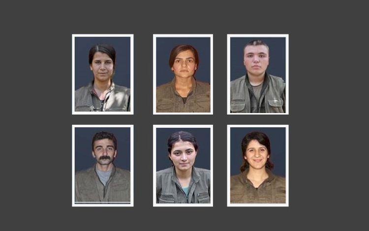 HPG  Zap'ta hayatını kaybeden 6  üyesinin kimlik bilgilerini paylaştı