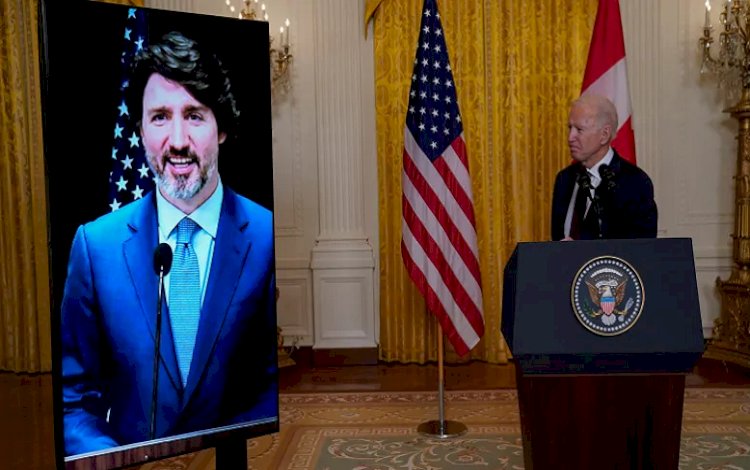 Biden ve Trudeau: Rusya'ya yaptırımlar devam edecek