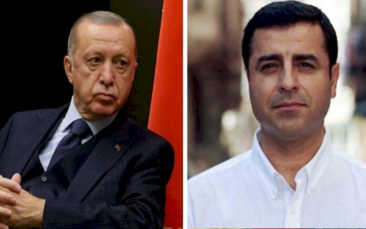 Selahattin Demirtaş'tan Erdoğan'a: Dik dur eğilme Reis...