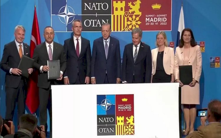 Türkiye - İsveç - Finlandiya arasında üçlü memorandum imzalandı