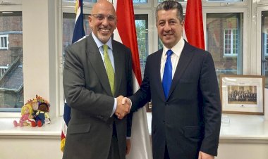 Başbakan Mesrur Barzani’den Nadhim Zahawi’ye tebrik