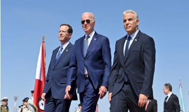 ABD Başkanı Joe Biden İsrail'de