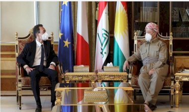 Başkan Mesud Barzani Fransa büyükelçisiyle görüştü