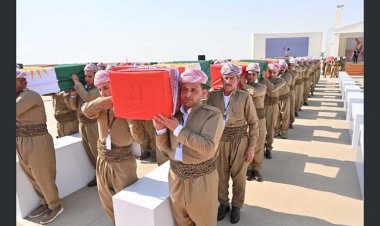 Enfal kurbanlarının kalıntıları Barzan’da toprağa veriliyor