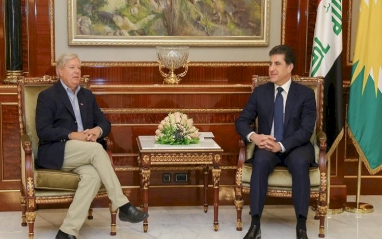 Neçirvan Barzani ve Lindsey Graham’dan ortak Kürdistan vurgusu