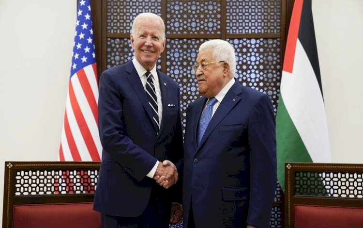 Biden Filistin'de: Filistin halkı bağımsız bir devleti hak ediyor