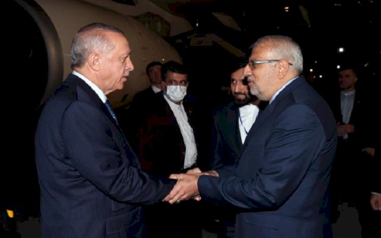 Erdoğan Tahran'daki üçlü zirve için İran'da! Masada Rojava'ya olası operasyon var