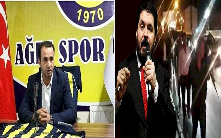 AKP’li Savcı Sayan'ı istifaya çağıran Ağrıspor Başkanı’nın evinin önünde silahlı çatışma
