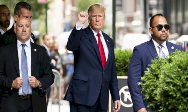 Trump ifade vermeye gitti: Soruları cevaplamayı reddetti
