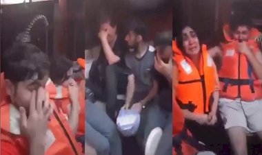 Kürt sığınmacılar Yunan sularında mahsur kaldı