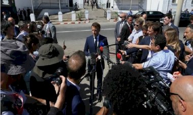 Macron Cezayir'de Türkiye'yi hedef aldı: Fransa düşmanlığı yapan ağlar var