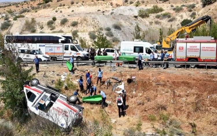 Antep’teki kazadaki ilk tespitler: 130 km hız, 307 metre fren izi