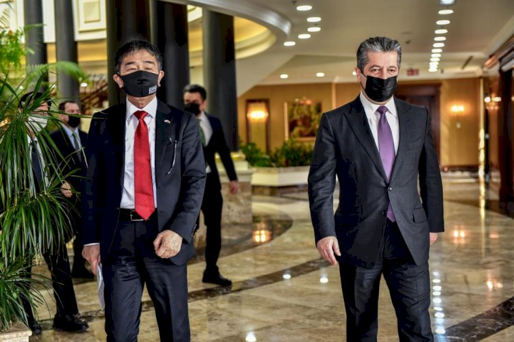 Japon büyükelçi: Kürdistan Bölgesi ile ilişkileri ileri seviyelere taşımaya hazırız