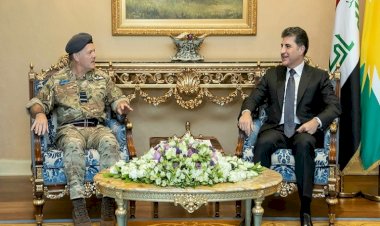 Neçirvan Barzani, İngiliz askeri heyetini kabul etti