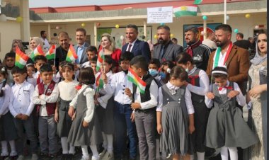 Şengal'de Kürtçe eğitim veren 6 yeni okul açıldı