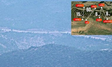 Türkiye, Kürdistan Bölgesi’nde askeri noktalara lojistik için yol yapıyor