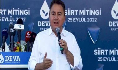 Babacan Siirt'te konuştu: Bir kere daha vurdular Musa Anter’i