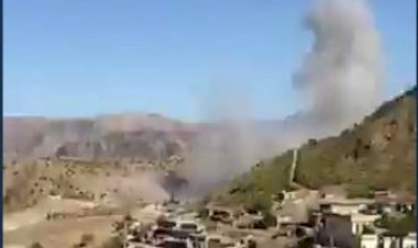 Savaş uçakları Süleymaniye’nin Şarbajer ilçesi kırsalını bombaladı