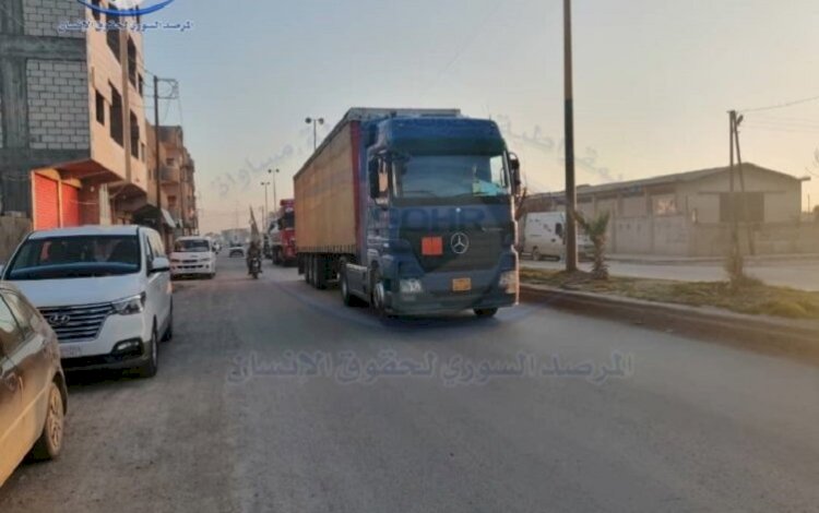 Uluslararası Koalisyon'dan Rojava’ya yeni bir askeri yardım konvoyu
