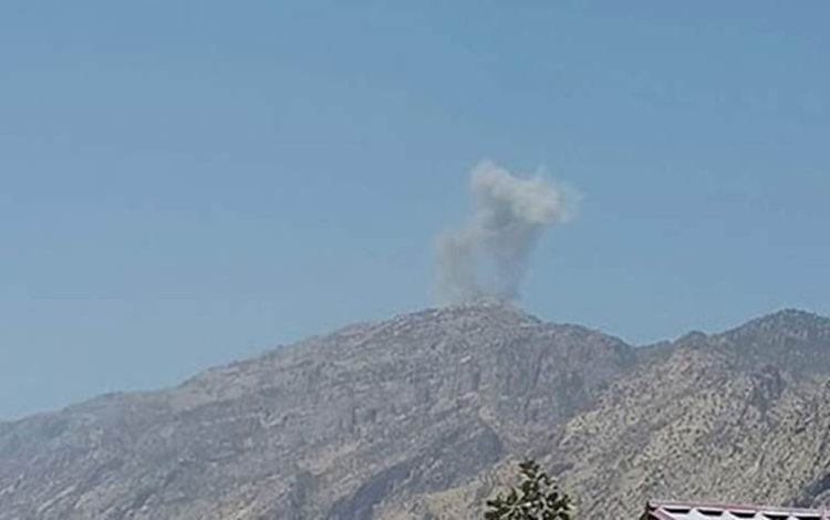 TSK'ya ait savaş uçakları Duhok kırsalını bombaladı