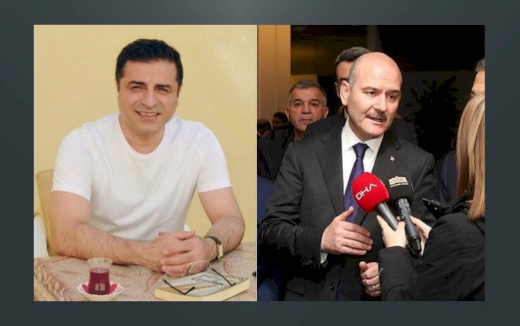 Demirtaş'tan kendisi için 'katil' diyen Soylu'ya yanıt