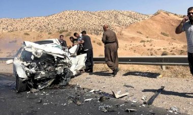 Süleymaniye’de feci kaza: 5 Peşmerge hayatını kaybetti